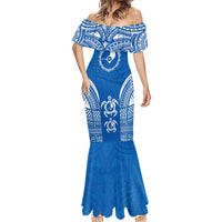 FSM Yap States Mermaid Dress Micronesia Six 9 One Polynesian Tribal Pattern