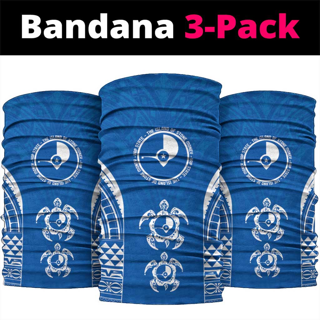 FSM Yap States Neck Gaiter Micronesia Six 9 One Polynesian Tribal Pattern - Polynesian Pride