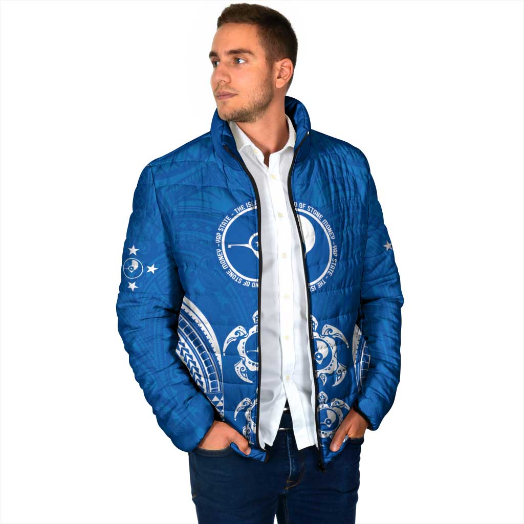 FSM Yap States Padded Jacket Micronesia Six 9 One Polynesian Tribal Pattern - Polynesian Pride