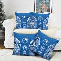 FSM Yap States Pillow Cover Micronesia Six 9 One Polynesian Tribal Pattern - Polynesian Pride