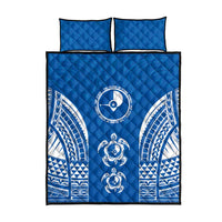 FSM Yap States Quilt Bed Set Micronesia Six 9 One Polynesian Tribal Pattern