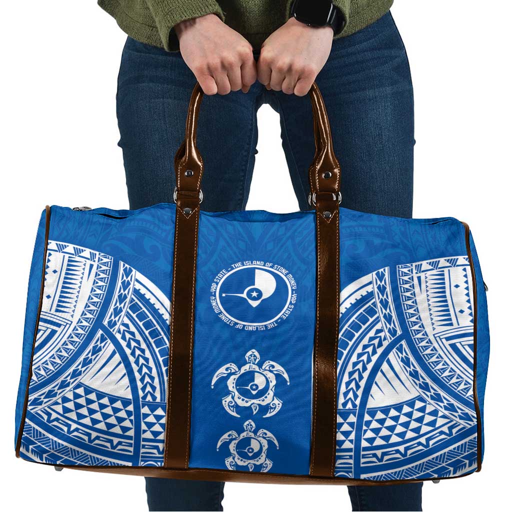 FSM Yap States Travel Bag Micronesia Six 9 One Polynesian Tribal Pattern - Polynesian Pride