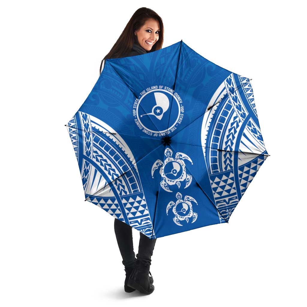 FSM Yap States Umbrella Micronesia Six 9 One Polynesian Tribal Pattern - Polynesian Pride
