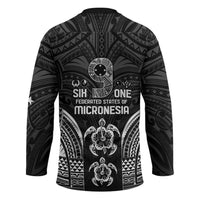 FSM Micronesia Six 9 One Hockey Jersey Polynesian Tribal Pattern - Polynesian Pride