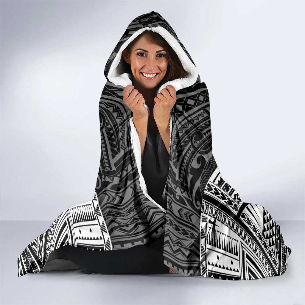 FSM Micronesia Six 9 One Hooded Blanket Polynesian Tribal Pattern