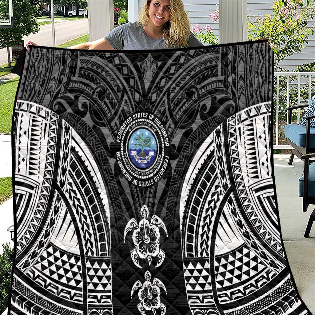 FSM Micronesia Six 9 One Quilt Polynesian Tribal Pattern