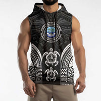 FSM Micronesia Six 9 One Sleeveless Hoodie Polynesian Tribal Pattern - Polynesian Pride