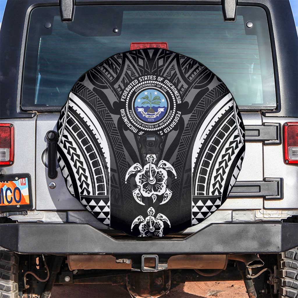 FSM Micronesia Six 9 One Spare Tire Cover Polynesian Tribal Pattern