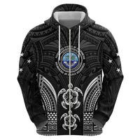 FSM Micronesia Six 9 One Zip Hoodie Polynesian Tribal Pattern LT9 - Polynesian Pride