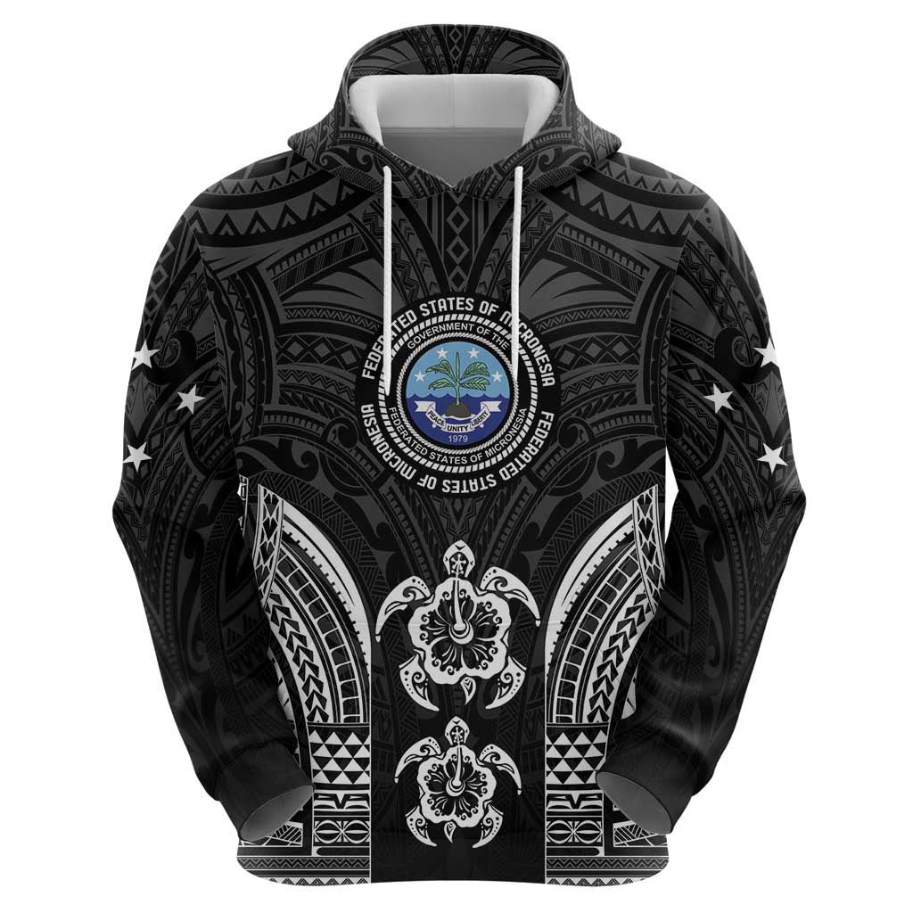 FSM Micronesia Six 9 One Zip Hoodie Polynesian Tribal Pattern LT9 - Polynesian Pride
