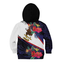 American Samoa Flag Day Since 1900 Kid Hoodie Samoa Muamua Le Atua Tropical Flowers