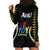 Polynesian Pride Atiu Island Hoodie Dress Cook Islands Tribal Wave Style LT9 - Polynesian Pride