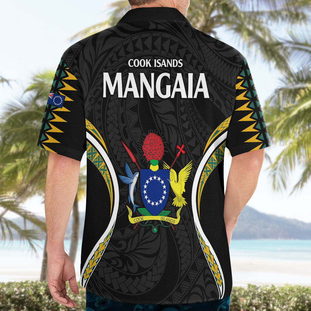 Polynesian Pride Mangaia Island Hawaiian Shirt Cook Islands Tribal Wave Style LT9 - Polynesian Pride