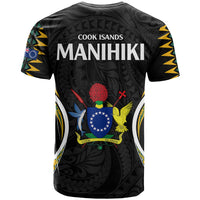 Polynesian Pride Manihiki Island T Shirt Cook Islands Tribal Wave Style LT9 - Polynesian Pride