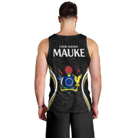 Polynesian Pride Mauke Island Men Tank Top Cook Islands Tribal Wave Style LT9 - Polynesian Pride