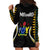 Polynesian Pride Mitiaro Island Hoodie Dress Cook Islands Tribal Wave Style LT9 - Polynesian Pride