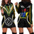 (Personalised) Polynesian Pride Palmerston Island Hoodie Dress Cook Islands Tribal Wave Style LT9 - Polynesian Pride