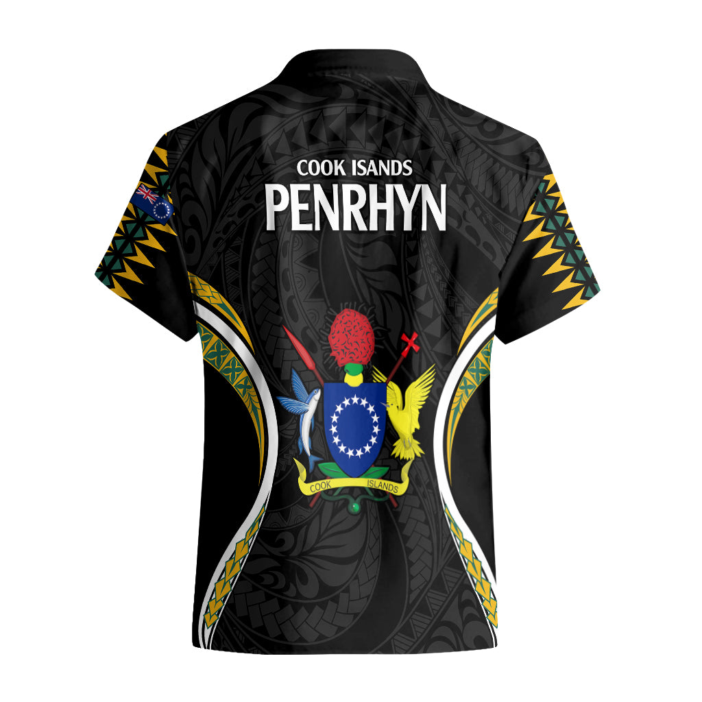 Polynesian Pride Penrhyn Island Hawaiian Shirt Cook Islands Tribal Wave Style LT9 - Polynesian Pride