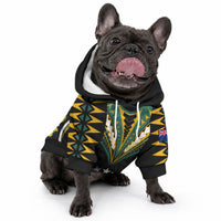 Polynesian Pride Pukapuka Island Pet Hoodie Cook Islands Tribal Wave Style LT9 - Polynesian Pride