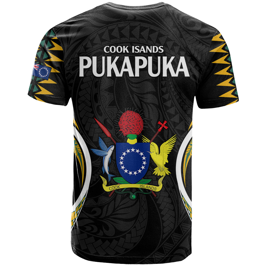 Polynesian Pride Pukapuka Island T Shirt Cook Islands Tribal Wave Style LT9 - Polynesian Pride