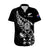 New Zealand All Black Rugby Hawaiian Shirt LT9 Black - Polynesian Pride