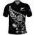 New Zealand All Black Rugby Polo Shirt LT9 Black - Polynesian Pride