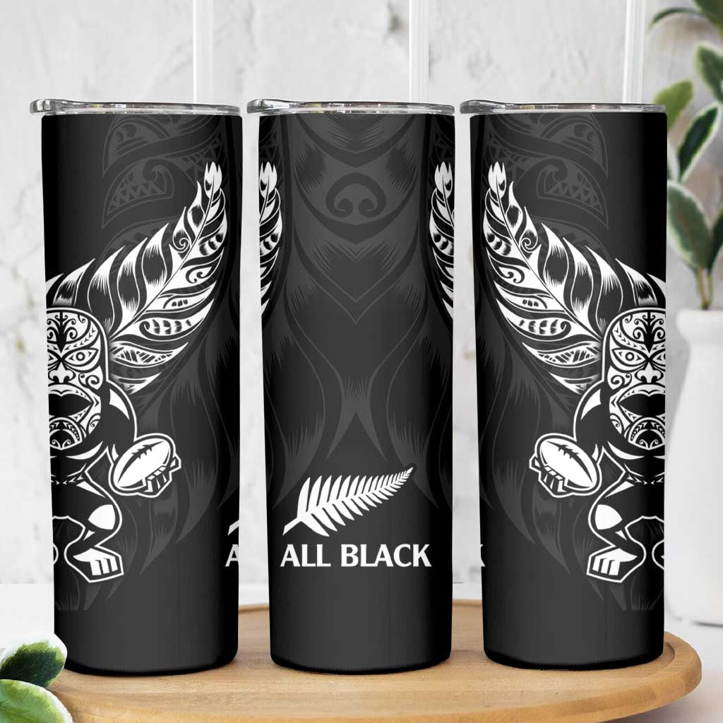 New Zealand All Black Rugby Skinny Tumbler