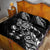 New Zealand Rugby Custom Quilt Bed Set Opango All Black Fern