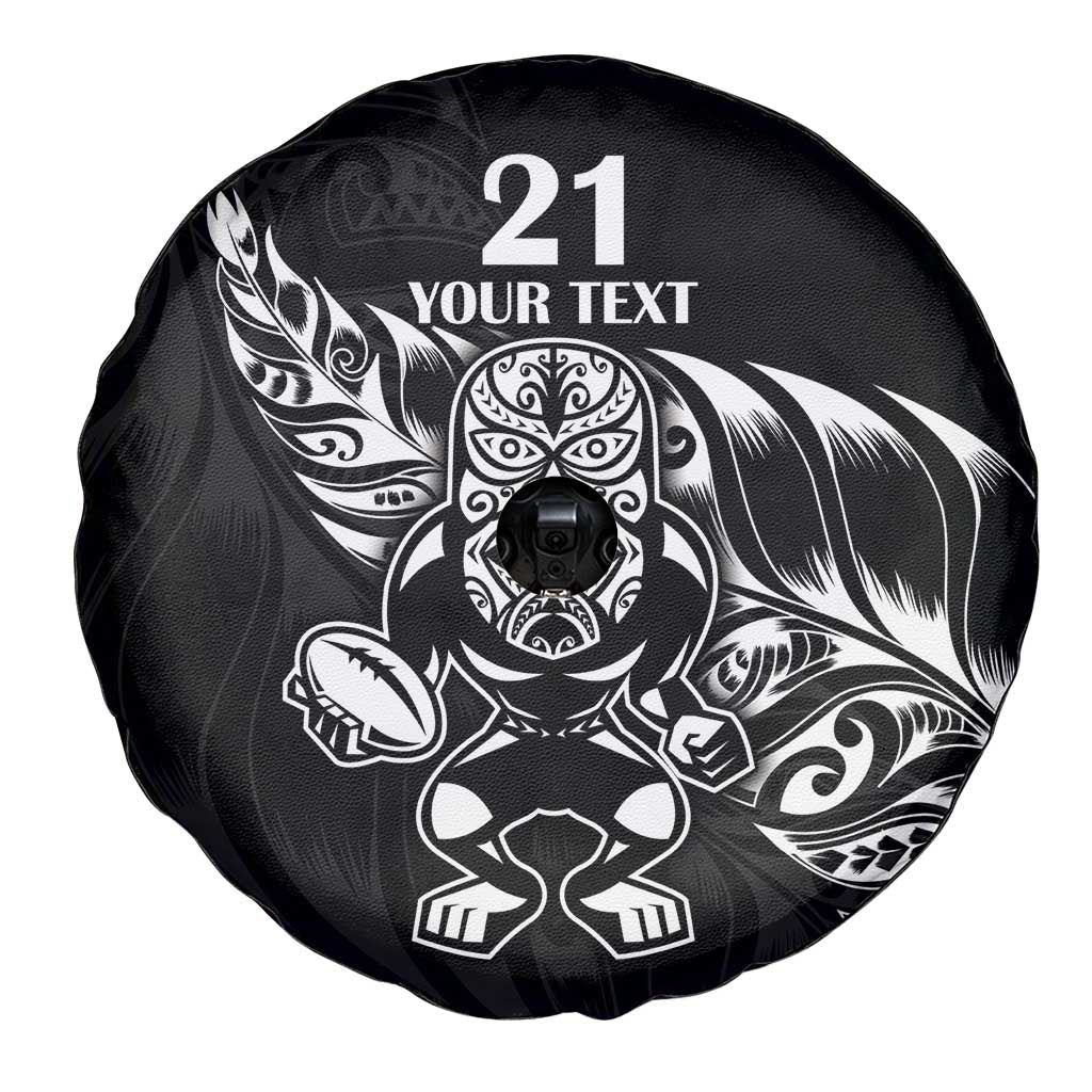 New Zealand Rugby Custom Spare Tire Cover Opango All Black Fern