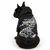 New Zealand Warrior Rugby Pet Hoodie LT9 - Polynesian Pride