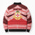 Personalised Kolisi Tonga College Atele Bomber Puffer Jacket Polynesian Ngatu Tribal - Polynesian Pride