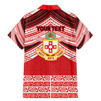 Personalised Kolisi Tonga College Atele Family Matching Mermaid Dress and Hawaiian Shirt Polynesian Ngatu Tribal LT9 - Polynesian Pride