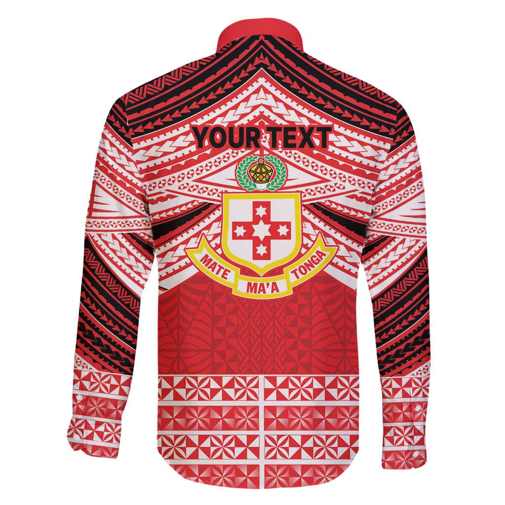 Personalised Kolisi Tonga College Atele Family Matching Mermaid Dress and Hawaiian Shirt Polynesian Ngatu Tribal LT9 - Polynesian Pride