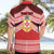 Personalised Kolisi Tonga College Atele Hawaiian Shirt Polynesian Ngatu Tribal