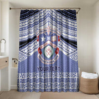 Personalised Tonga Apifoou College Bathroom Set Polynesian Ngatu Tribal - Polynesian Pride