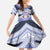Personalised Tonga Apifoou College Family Matching Long Sleeve Bodycon Dress and Hawaiian Shirt Polynesian Ngatu Tribal