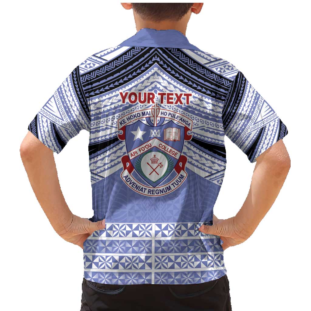 Personalised Tonga Apifoou College Family Matching Mermaid Dress and Hawaiian Shirt Polynesian Ngatu Tribal LT9 - Polynesian Pride
