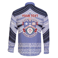 Personalised Tonga Apifoou College Family Matching Summer Maxi Dress and Hawaiian Shirt Polynesian Ngatu Tribal LT9 - Polynesian Pride