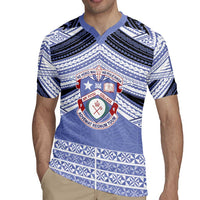 Personalised Tonga Apifoou College Rugby Jersey Polynesian Ngatu Tribal