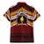 Personalised Tonga Beulah College Family Matching Mermaid Dress and Hawaiian Shirt Polynesian Ngatu Tribal