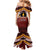 Personalised Tonga Beulah College Family Matching Mermaid Dress and Hawaiian Shirt Polynesian Ngatu Tribal
