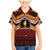 Personalised Tonga Beulah College Family Matching Mermaid Dress and Hawaiian Shirt Polynesian Ngatu Tribal