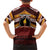 Personalised Tonga Beulah College Family Matching Short Sleeve Bodycon Dress and Hawaiian Shirt Polynesian Ngatu Tribal