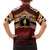 Personalised Tonga Beulah College Family Matching Tank Maxi Dress and Hawaiian Shirt Polynesian Ngatu Tribal