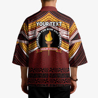 Personalised Tonga Beulah College Kimono Polynesian Ngatu Tribal - Polynesian Pride