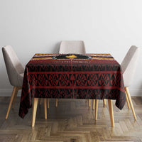 Personalised Tonga Beulah College Tablecloth Polynesian Ngatu Tribal