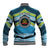 Personalised Tonga Lavengamalie College Baseball Jacket Polynesian Ngatu Tribal
