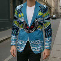 Personalised Tonga Lavengamalie College Blazer Polynesian Ngatu Tribal - Polynesian Pride