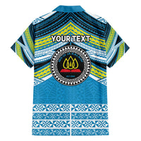 Personalised Tonga Lavengamalie College Family Matching Off The Shoulder Long Sleeve Dress and Hawaiian Shirt Polynesian Ngatu Tribal LT9 - Polynesian Pride