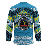 Personalised Tonga Lavengamalie College Hockey Jersey Polynesian Ngatu Tribal - Polynesian Pride